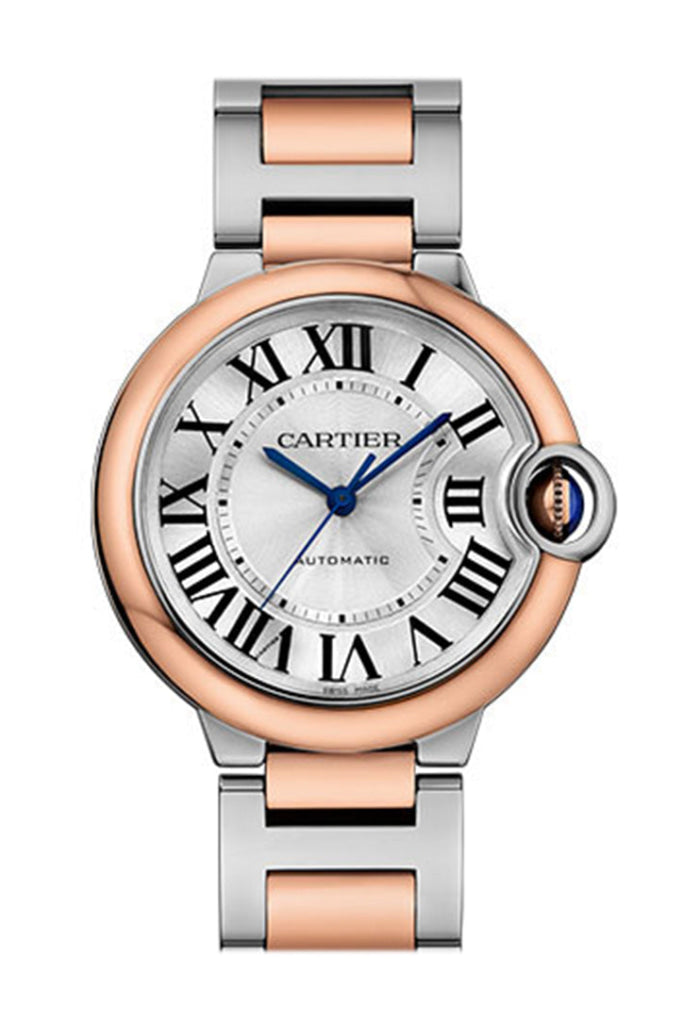 Cartier Ballon Bleu 36mm Steel Rose Gold W2BB0003