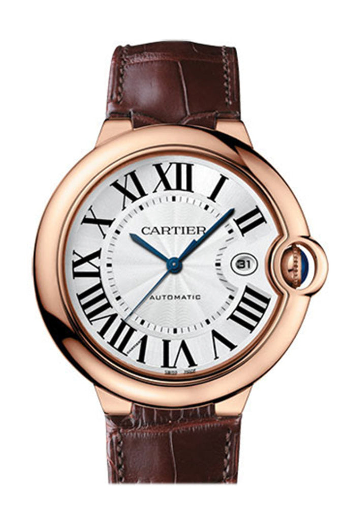 Cartier Ballon Bleu 42MM de Automatic Rose Gold Men s Watch WGBB0017 WatchGuyNYC