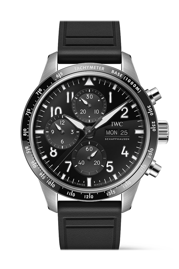 IWC Pilot Performance Chronogragh AMG 41 Black Dial Watch  IW388305