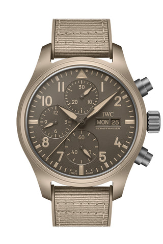 IWC Pilot Chronogragh Top Gun Mojave Dessert 41 Brown Dial Watch IW389402