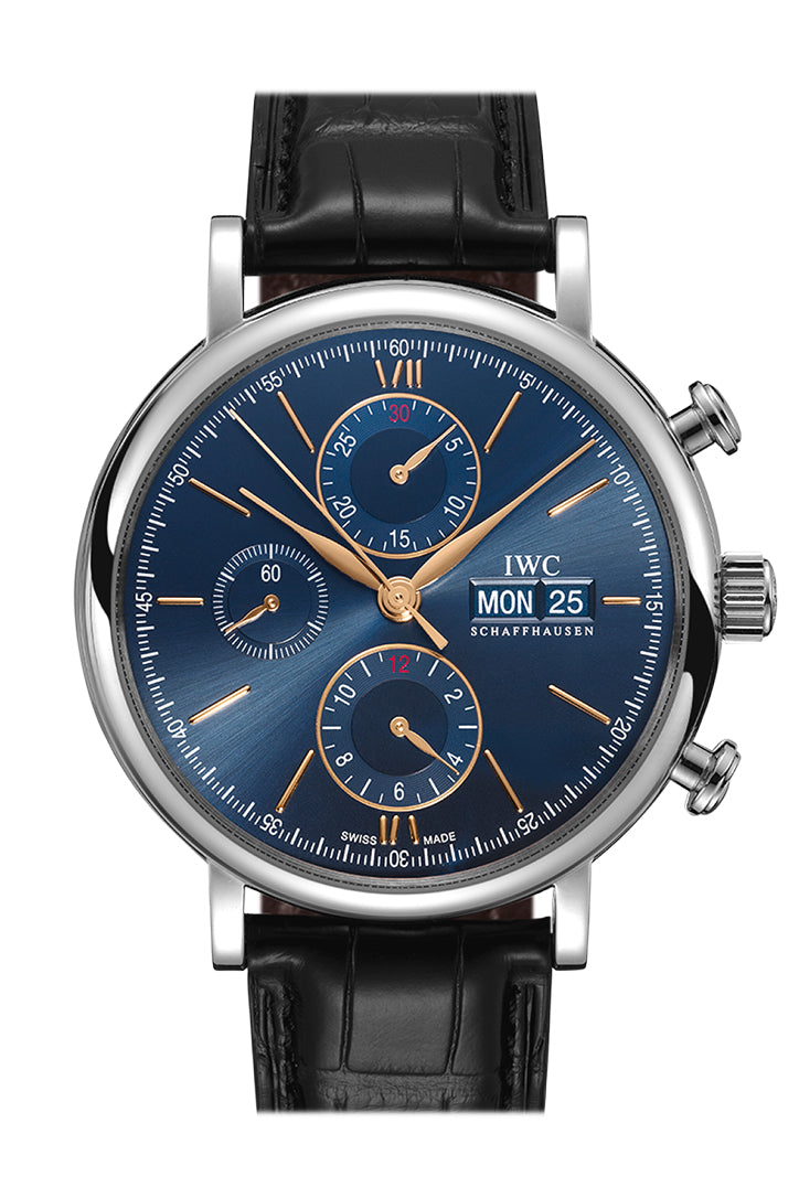 IWC Portofino Chronogragh 42 Blue Dial Watch  IW391036