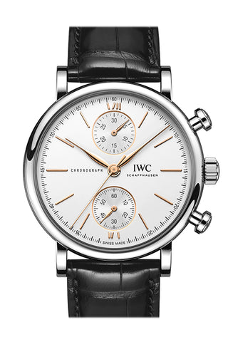 IWC Portofino Chronogragh 39 Silver Dial Watch IW391406