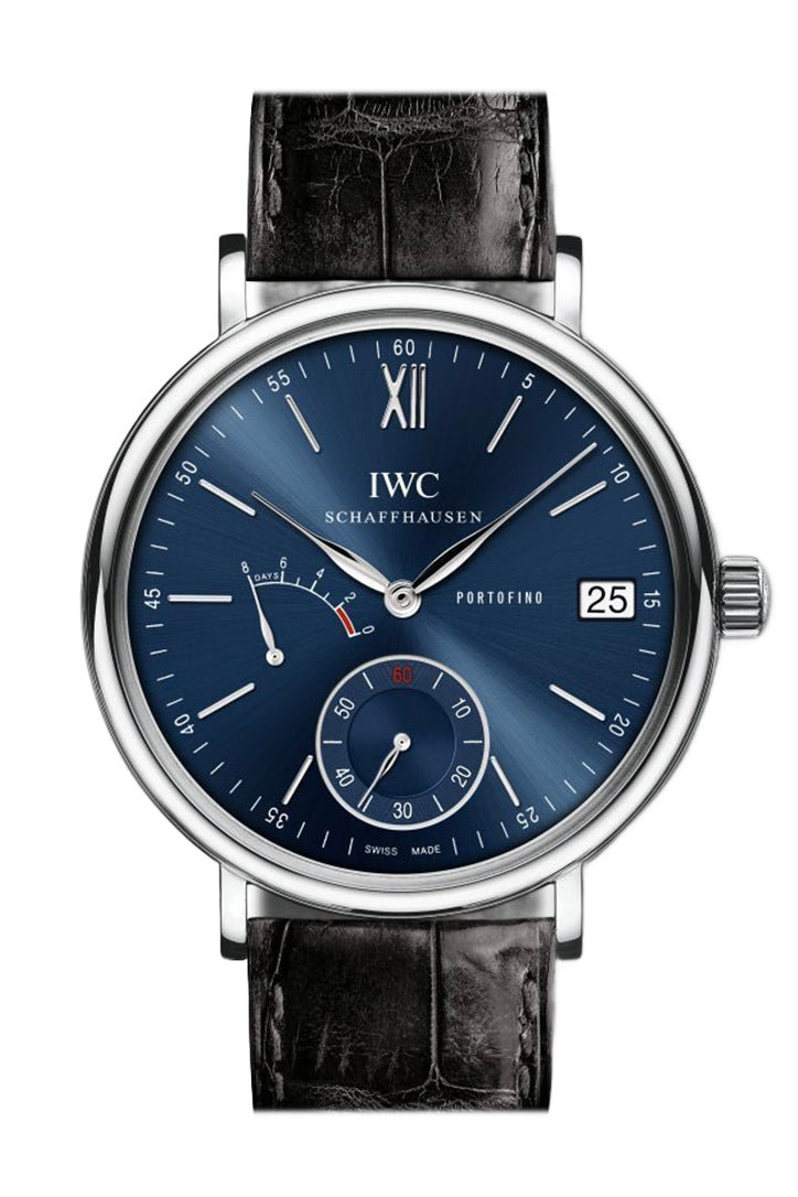 IWC Portofino 8 Day 45 Blue Dial Watch IW510106