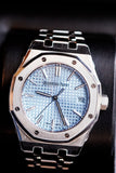 Audemars Piguet Royal Oak Light Blue Dial Stainless steel Watch 15550ST.OO.1356ST.08