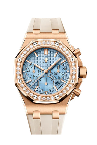 Audemars Piguet Royal Oak Offshore 37 Dial Light Blue Pink Gold 26231OR.ZZ.A085CA.01