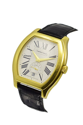 Chopard LUC Men's Watch 37 White Dial Yellow Gold 162267/0001