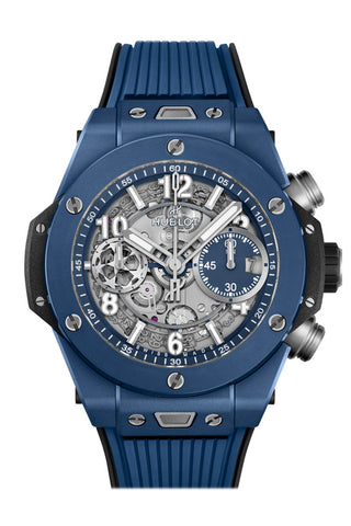 Hublot Big Bang Unico Skeletonized Dial Blue Ceramic 441.EX.5129.RX.UCL22