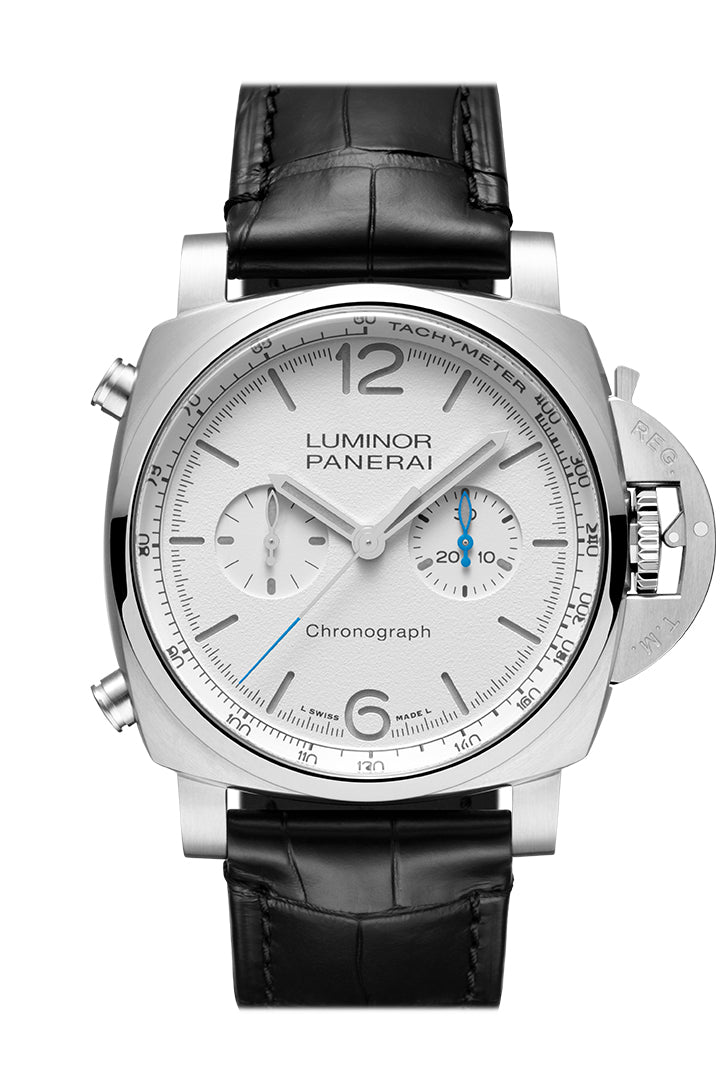 Panerai Luminor Chrono 44 White Dial PAM01218