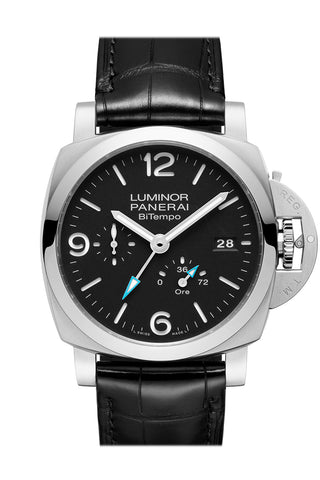 Panerai Luminor BiTempo 44 Black Dial PAM01360