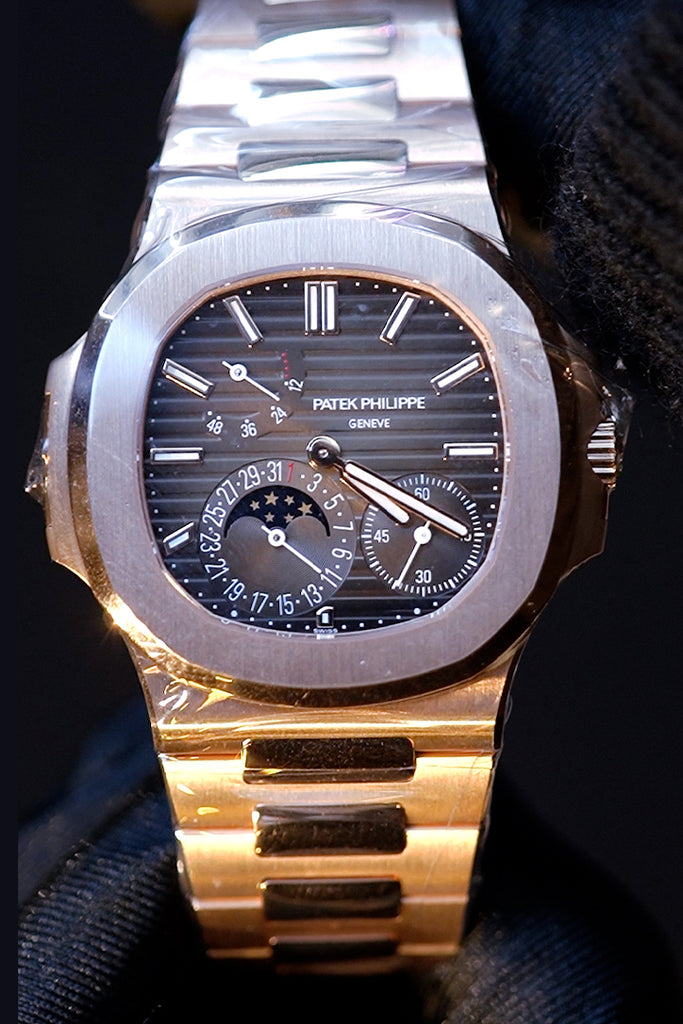 Patek Philippe Nautilus 18K Rose Gold Watch