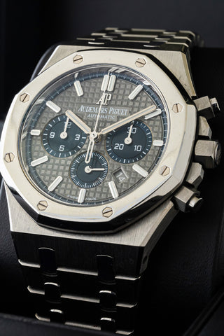 Audemars Piguet Royal Oak Chronograph 41 Slate Grey Dial Stainless steel 26331IP.OO.1220IP.01 Pre Owned Watch