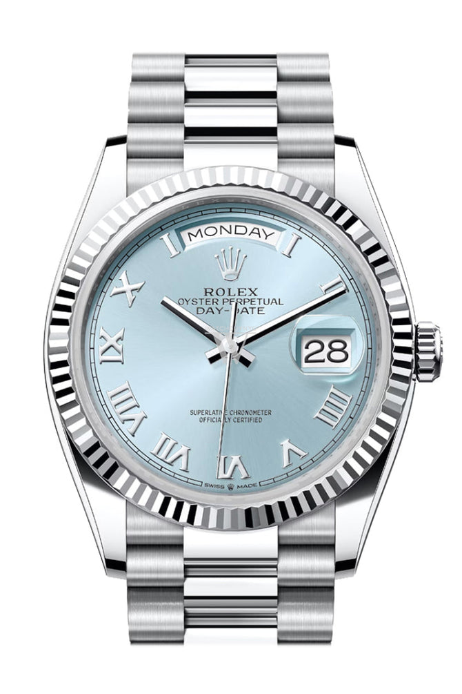 Rolex with blue face sale