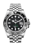 Rolex GMT-Master II Black Dial Grey-Black Bezel Jubilee Men's Watch 126710GRNR 2024 Releases