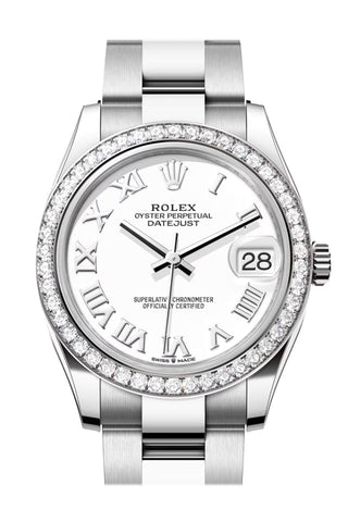 Rolex Datejust 31 White Roman Dial Ladies Watch 278384Rbr 278384Rbr-0013