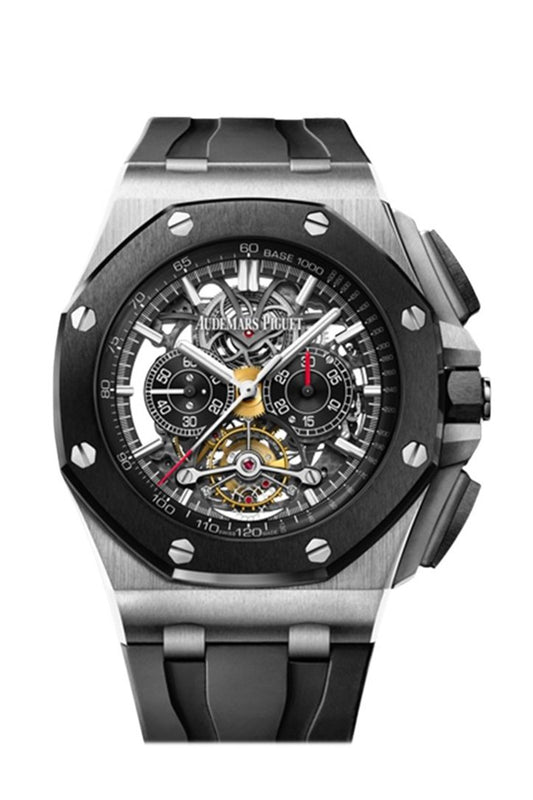 Audemars Piguet Royal Oak Offshore Tourbillon Titanium With Black Rubber  Watch 26348IO.OO.A002CA.01