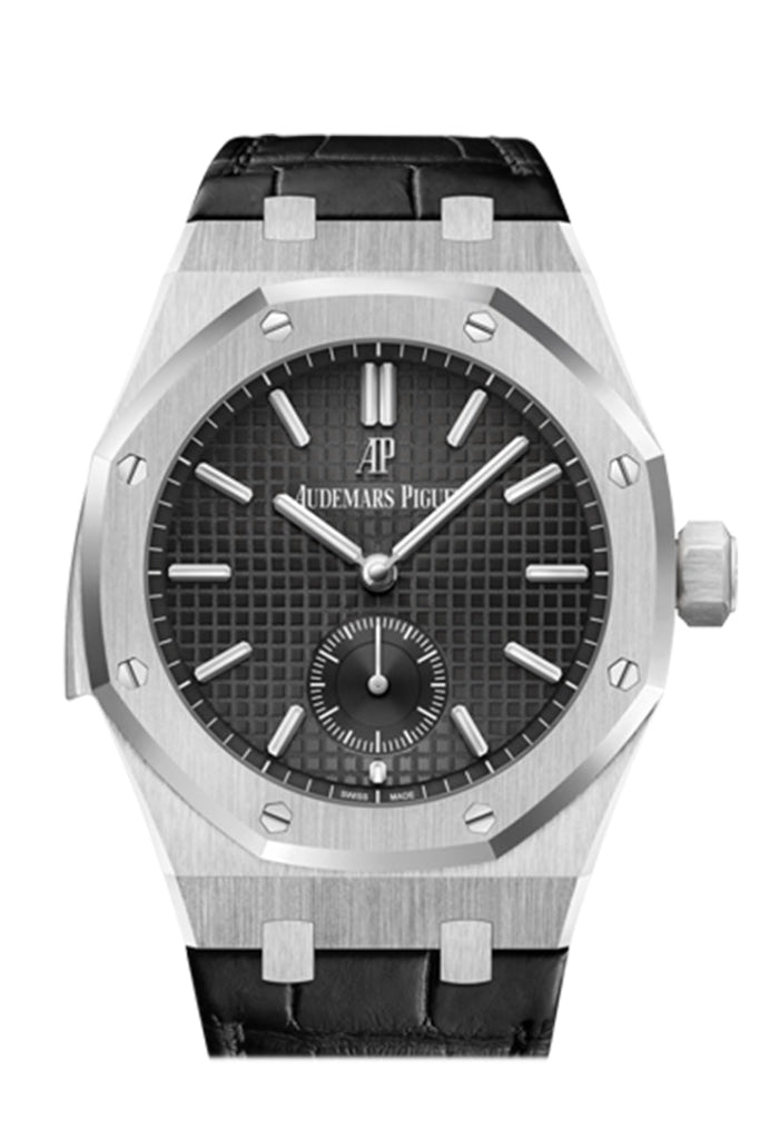 Audemars Piguet Royal Oak 42 Repeater Supersonnerie Platinum Black Men’s Watch