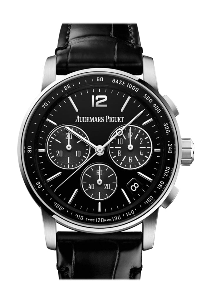 Audemars Piguet Code 11.59 41 Chronograph White Gold Black Dial 26393Bc.oo.a002Cr.01 Watch