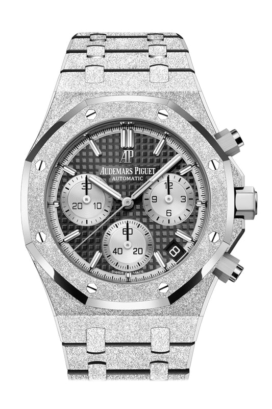 Audemars piguet clearance frosted white gold