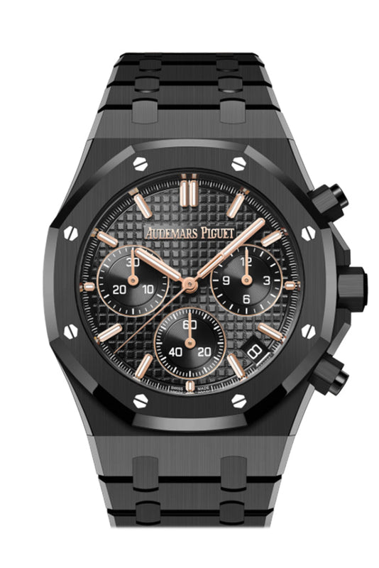 Audemars Piguet Royal Oak 41 Black dial Black ceramic Watch