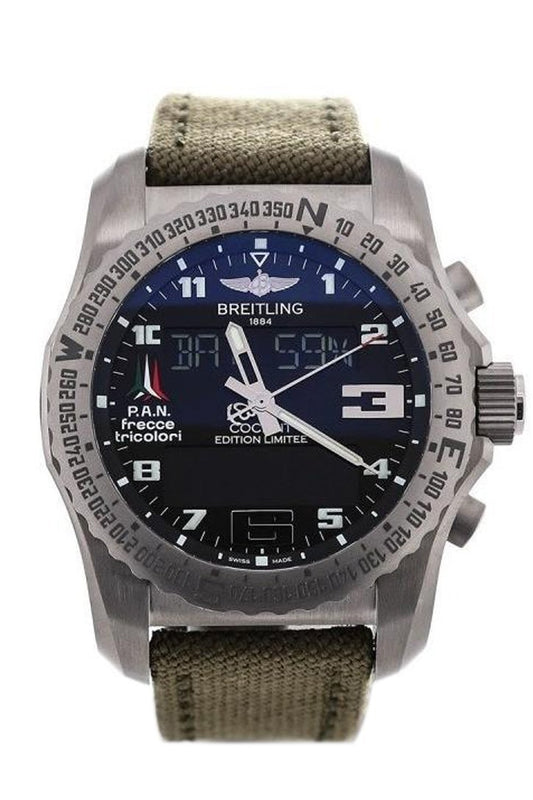 Breitling Cockpit Automatic Blue Dial Men's Watch B4935011/C672.361D -  Watches, Cockpit - Jomashop