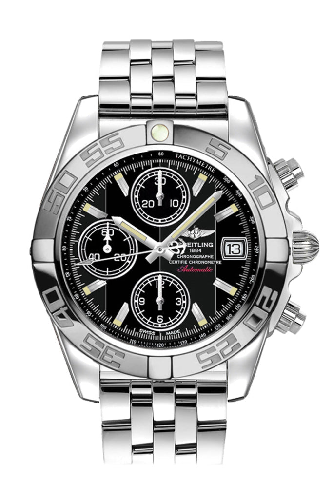 Breitling Chrono Galactic 39Mm Wht Stick B13358L2 Watch