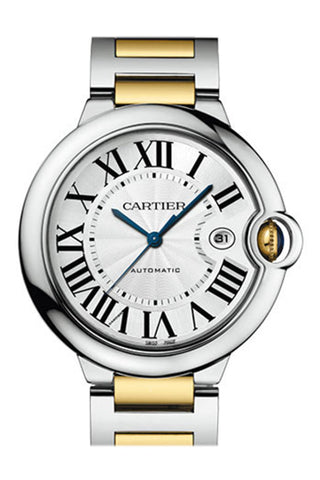 Cartier Ballon Bleu 42Mm Steel Yellow Gold W2Bb0022 Watch