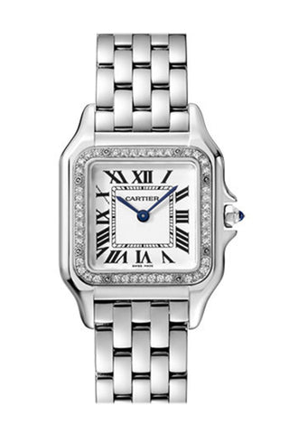 Cartier Panther Steel Diamond Bezel W4Pn0008 Watch