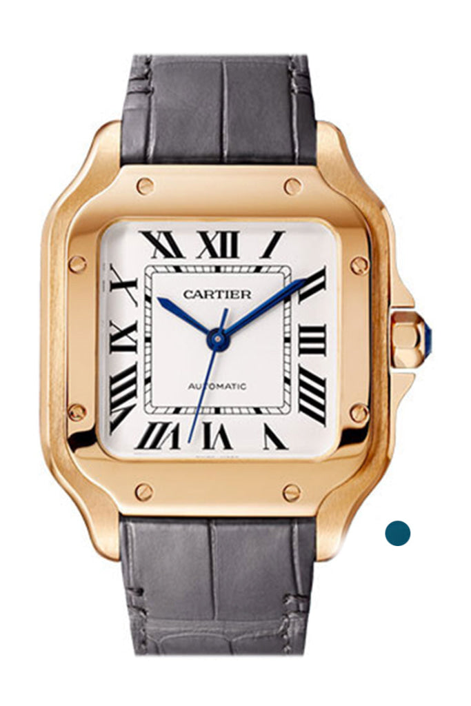 Cartier Santos De Medium Automatic Ladies Watch Wgsa0012