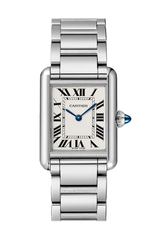 Cartier Tank Must Silver Dial Small Wsta0051 Watch