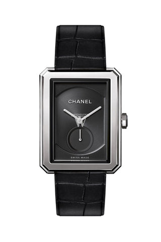 Chanel Boy-Friend Black Dial Ladies Watch H5319