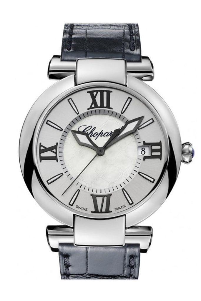 Chopard Imperiale 40mm Silver Tone Mother of Pearl Dial Men's
