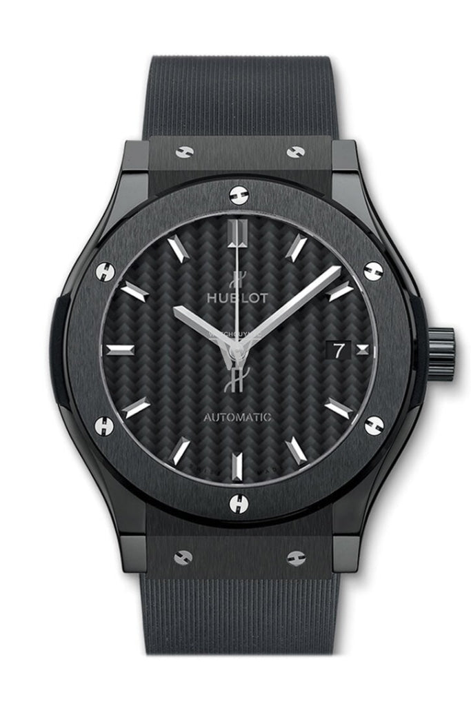 Hublot classic fusion black dial best sale