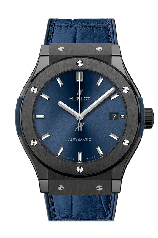 Hublot Classic Fusion Blue Automatic 42 mm Men's Watch 542.CM.7170.LR |  WatchGuyNYC