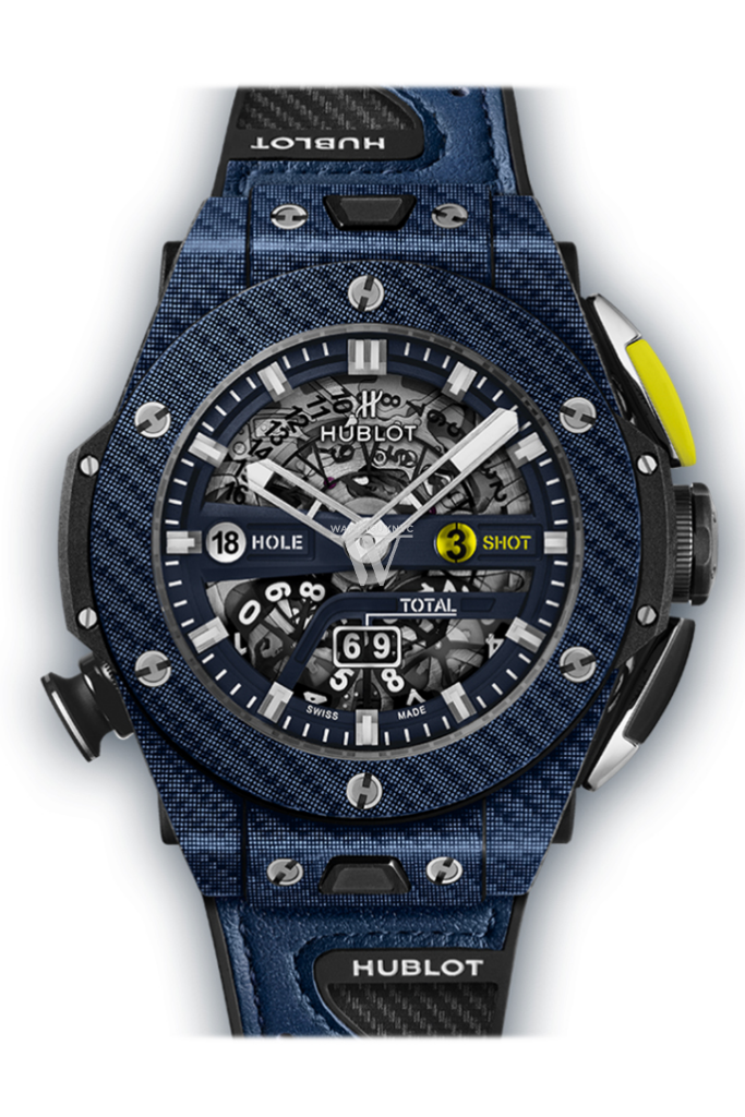 Hublot big bang unico golf blue carbon best sale