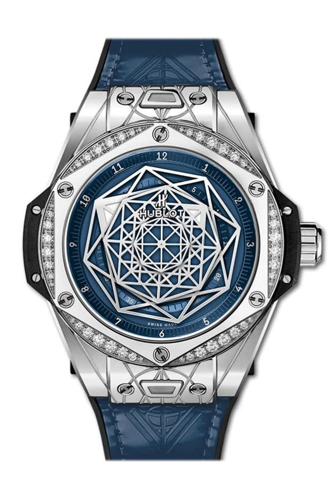 Hublot Watch Big Bang One Click Steel White Diamonds 39 mm