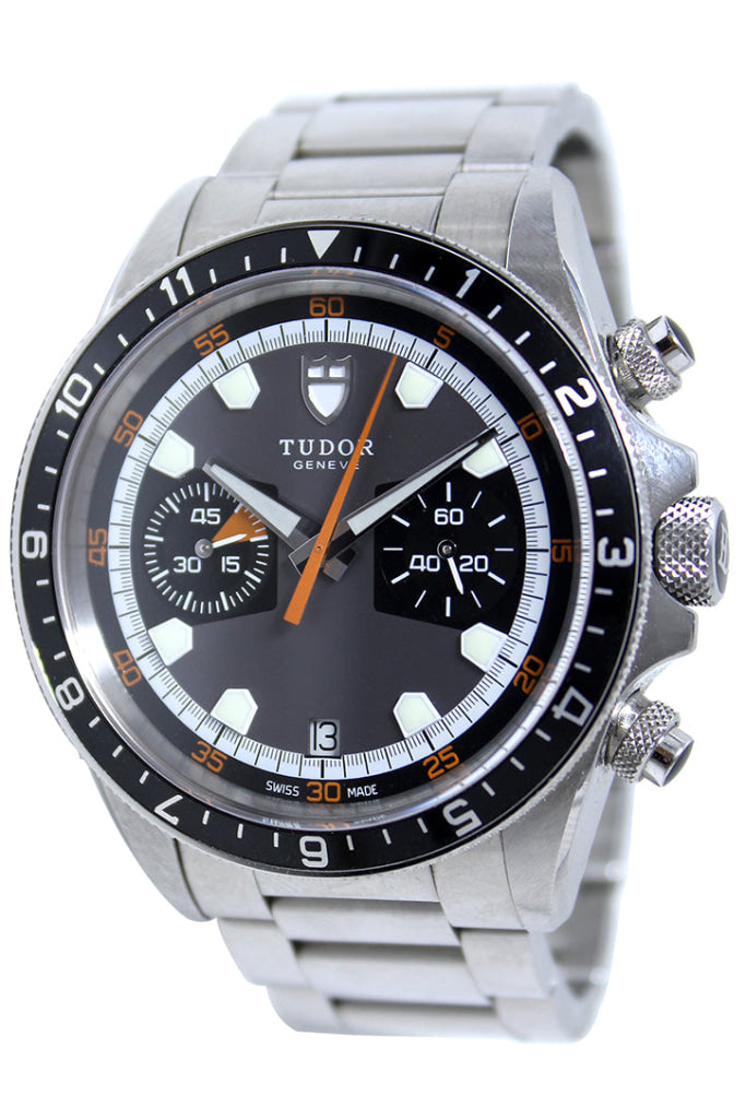 Tudor Heritage Chrono 70330N Pre-Owned Pre-Owned-Watches