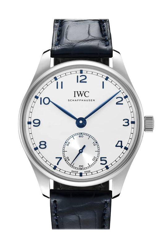 IWC Portuguese Silver Dial Watch IW358304 WatchGuyNYC