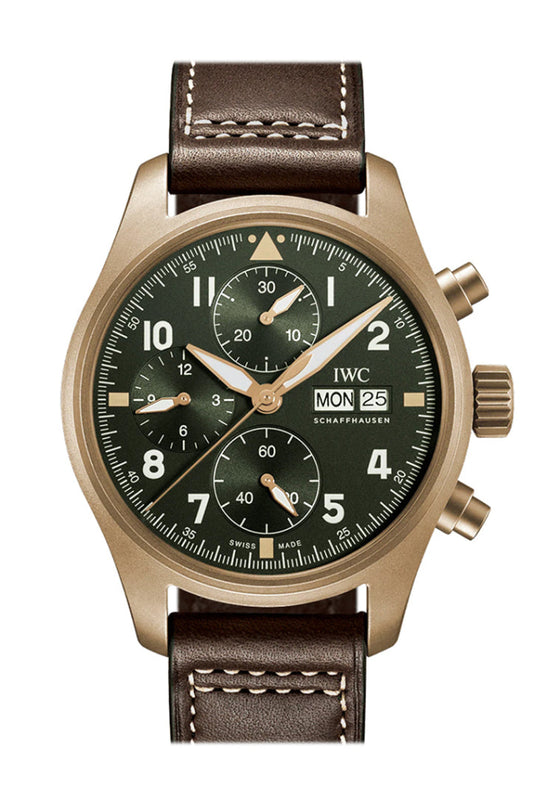 Iwc spitfire deals green dial