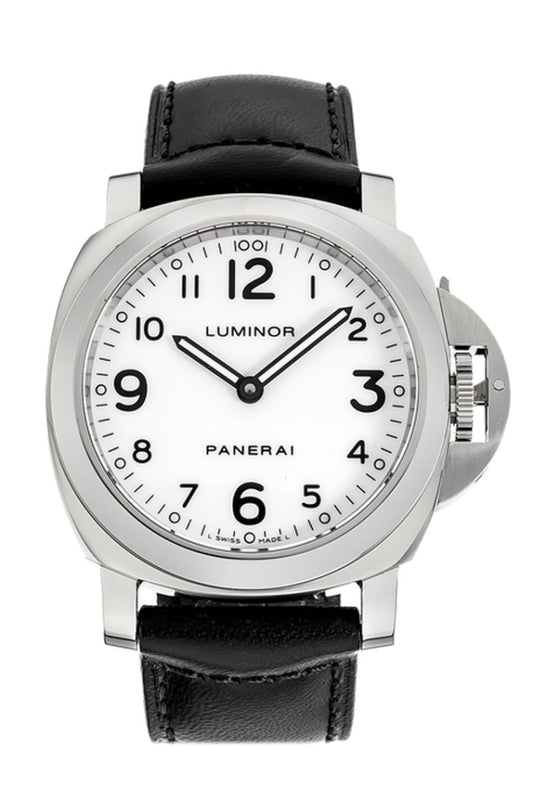 Panerai Luminor Base Stainless Steel Manual PAM00114 WatchGuyNYC