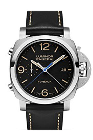 Panerai Luminor 1950 3 Days Chrono Flyback Mens Watch Pam00524 Black