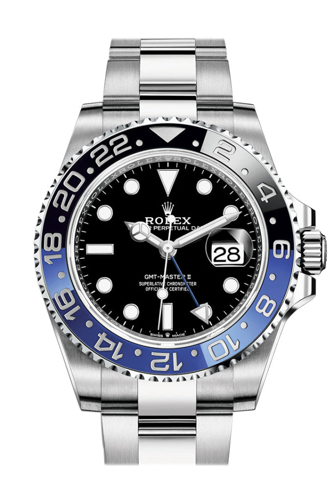 Rolex Gmt-Master Ii Batman Black And Blue Bezel Men’s Watch 126710Blnr 126710