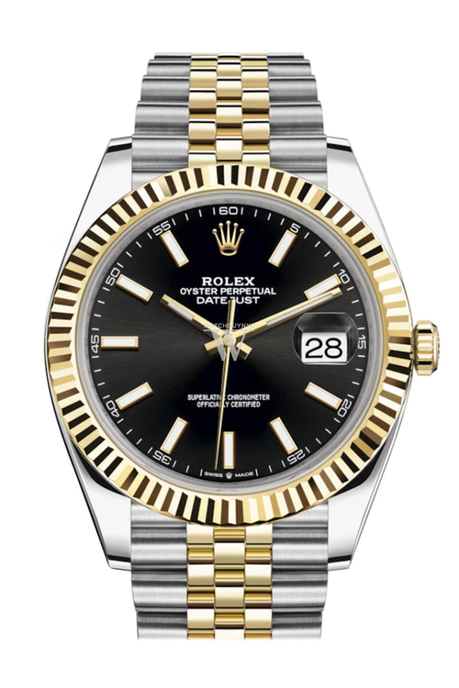 41mm two tone rolex best sale