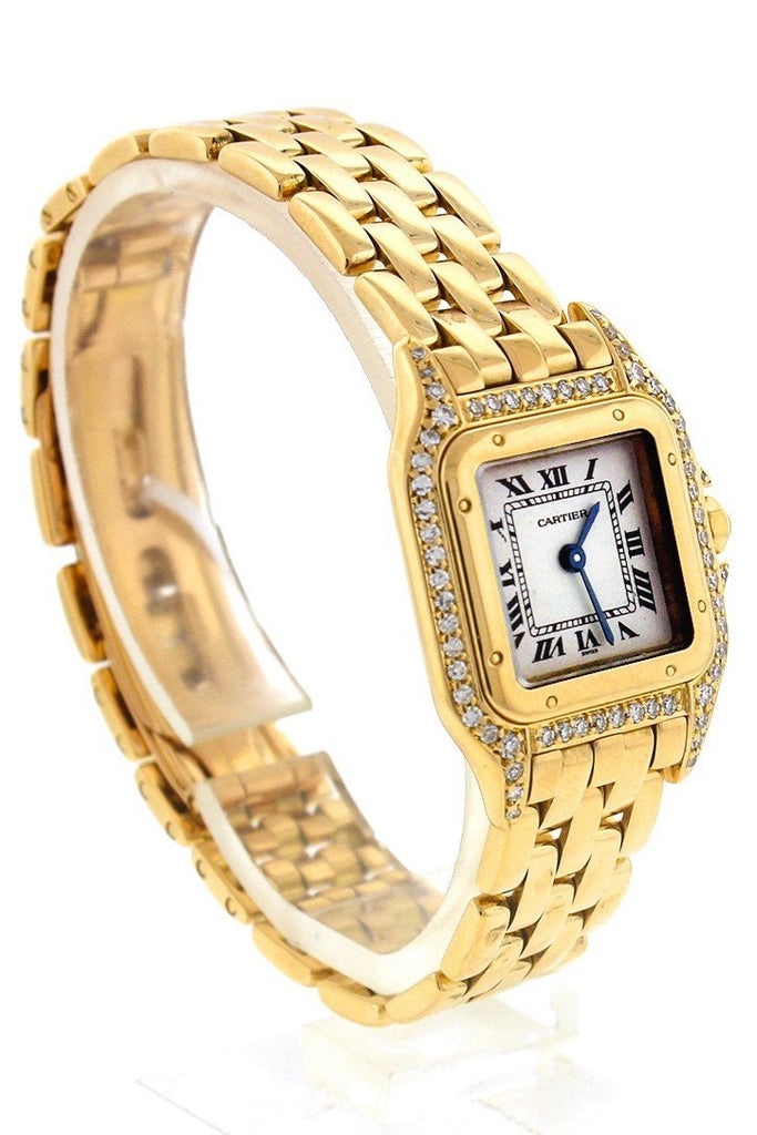 Cartier Panthere de Cartier Silver Dial Ladies 18kt Pink Gold Watch WG –  11:11 NY