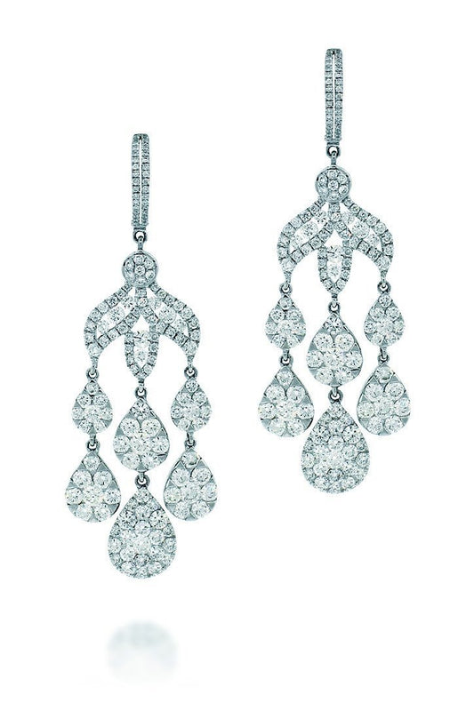 Enchanted Disney Fine Jewelry Enchanted Disney Diamond Rose Belle Stud  Earrings (1/10 ct. t.w.) in 14k Rose Gold - Macy's