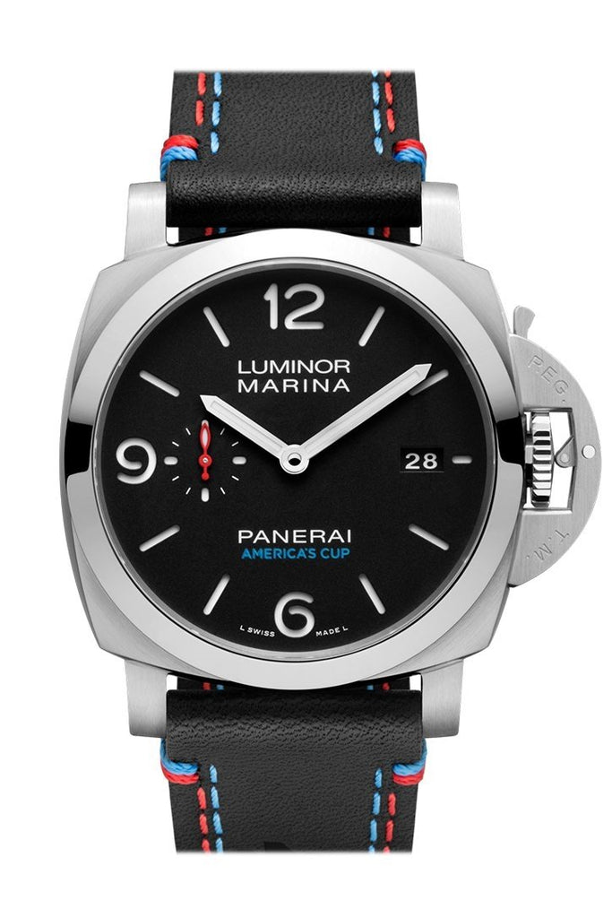 Panerai Pam00727 Luminor Marina 1950 America's Cup 3 Days Automatic Acciaio  44mm Black Dial Men's Watch – 11:11 NY