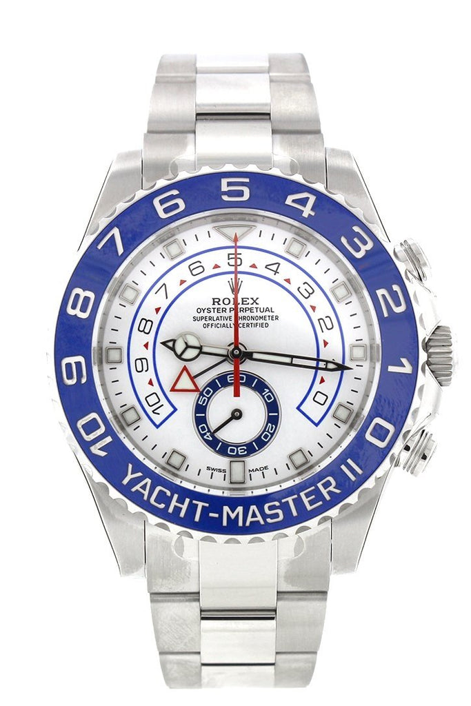 Rolex Yacht-Master II White Dial Stainless Steel Oyster Automatic Men's Watch