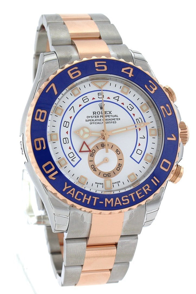 Rolex Yacht-Master II 44 Men's Watch, Steel and 18kt Rose Gold, 116681