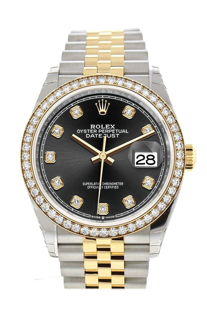 Rolex DateJust 126283RBR 36mm in Steel/Yellow Gold - US