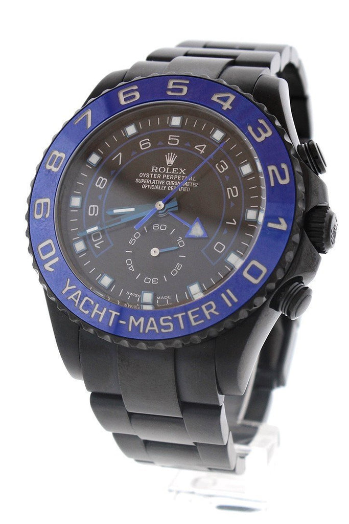 Rolex Yacht-Master II 116680 Black Dial 44mm PVD Stainless Steel