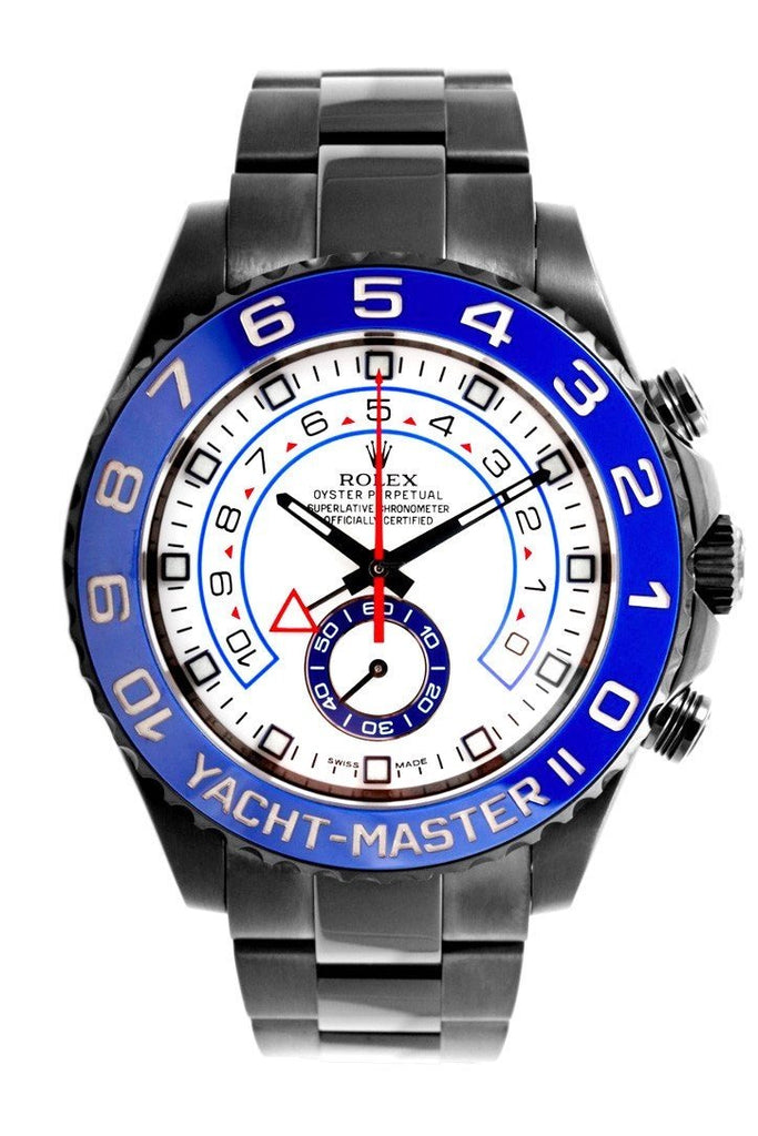 ROLEX Black-PVD YACHT-MASTER Black Dial Stainless Steel